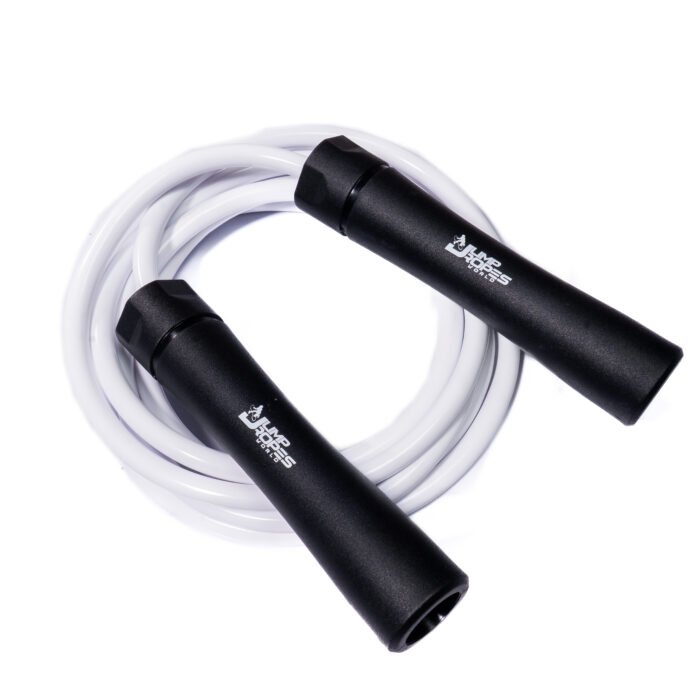 Heavy Jump Rope 2.0 Series-White with Black Handle