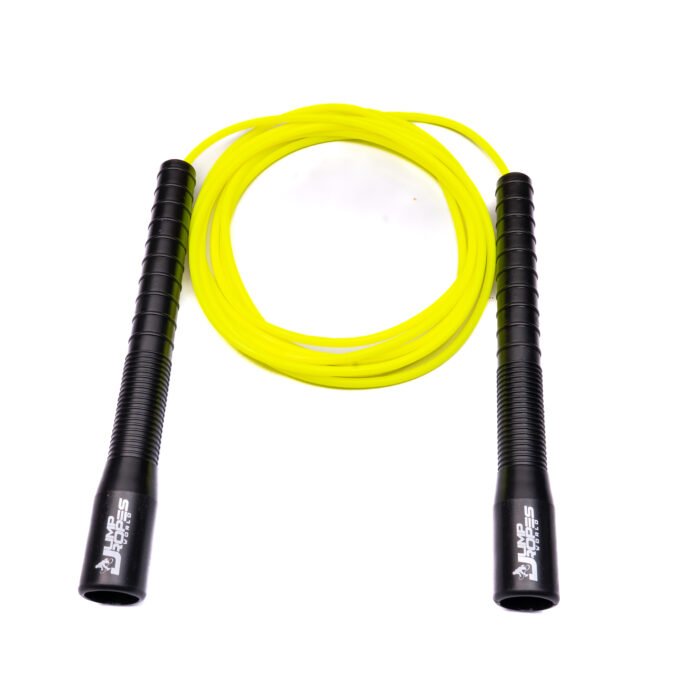 Long Handle Freestyle Jump Rope-Nion Green with Black Handle