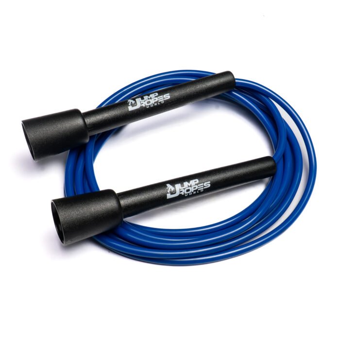 Professional Jump Rope-Dark Blue with Black Handle