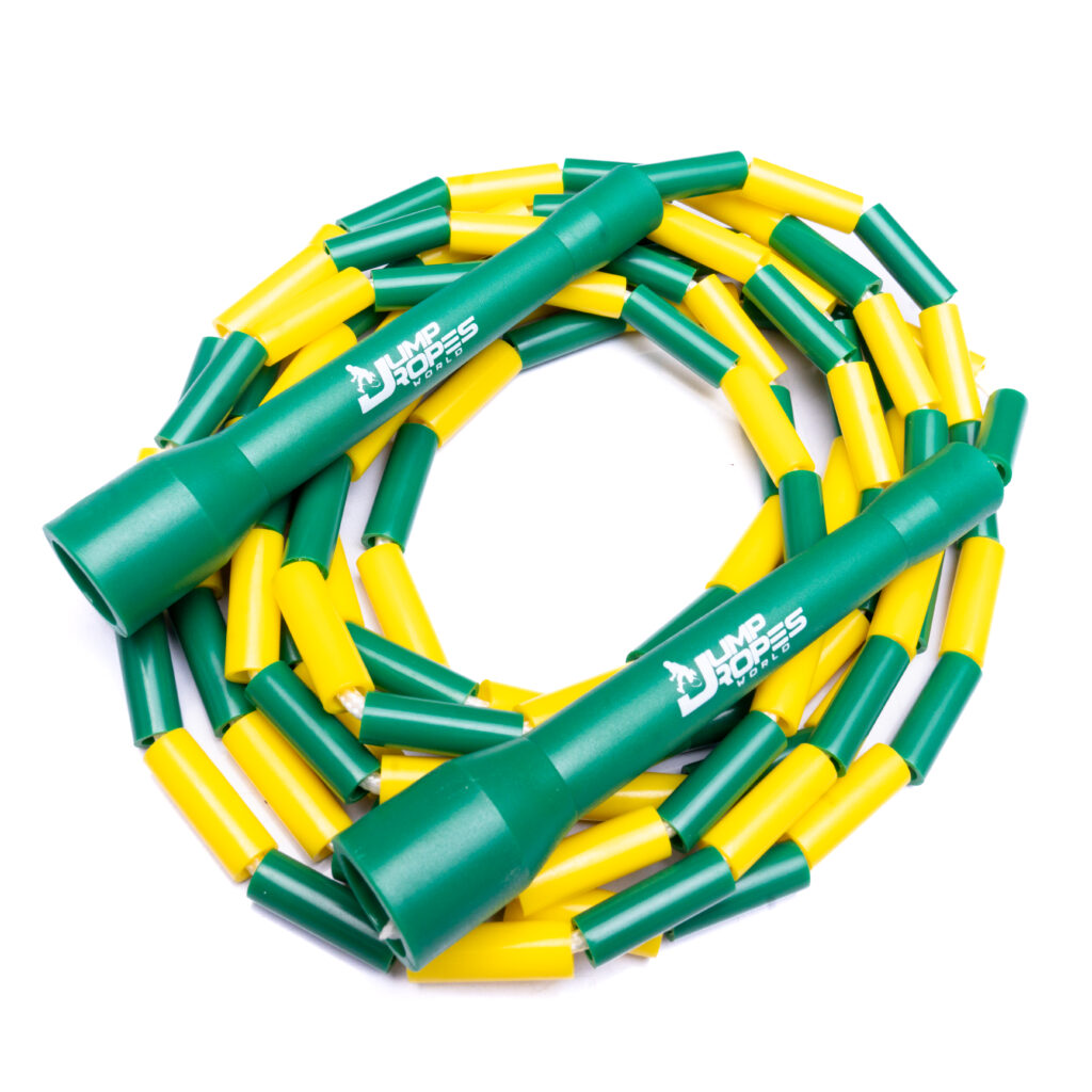 SX 2.O Champion Beaded Jump Rope-Green and Yellow – Jumpropesworld