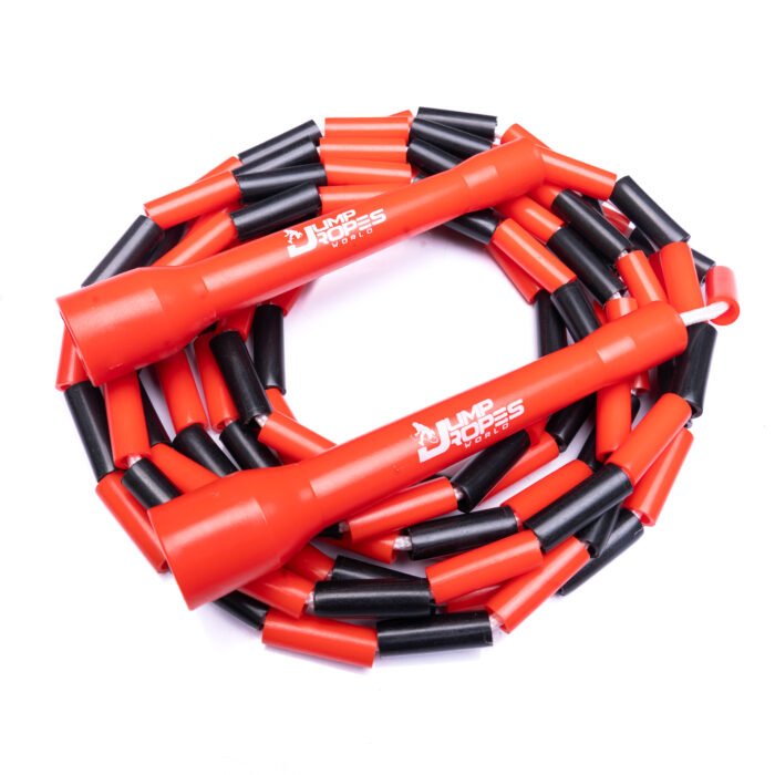 SX 2.O Champion Beaded Jump Rope-Red and Black