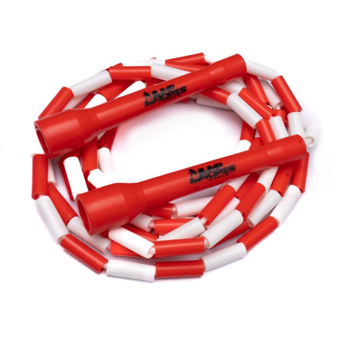 SX 2.O Champion Beaded Jump Rope-Red and White