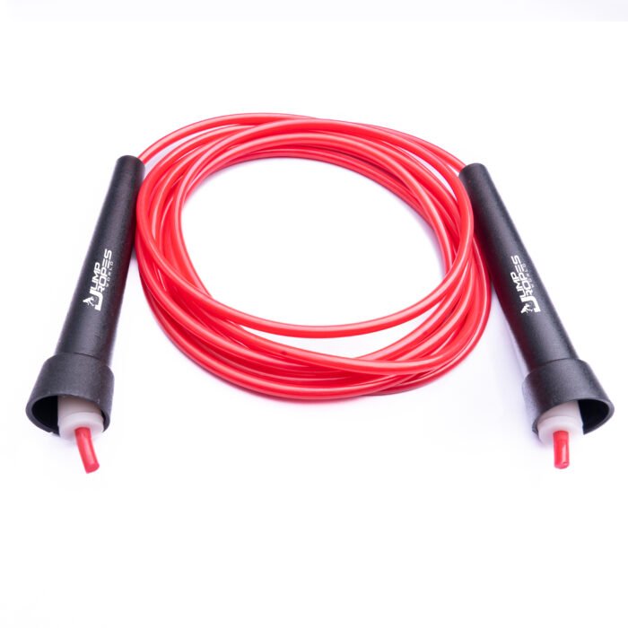 Short Handle Licorice Jump Rope-Red